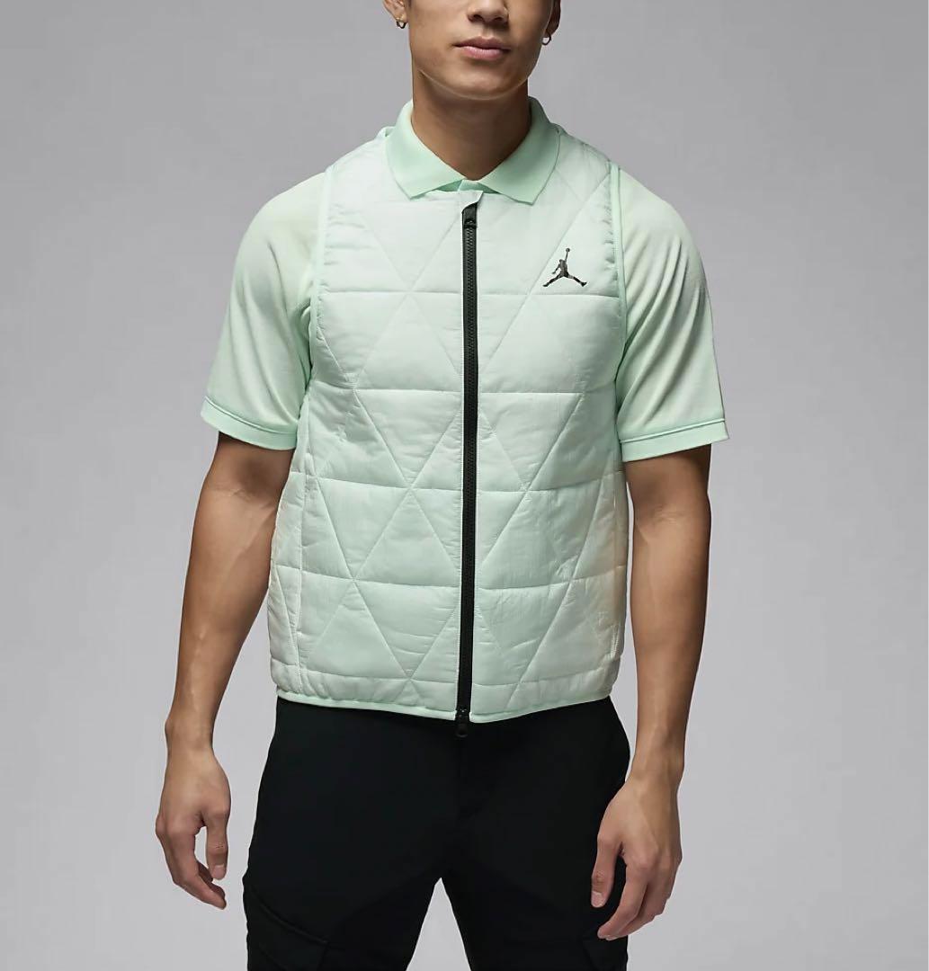 新品 ジョーダン スポーツ ゴルフ ベスト ベアリーグリーン ブラック 3XL