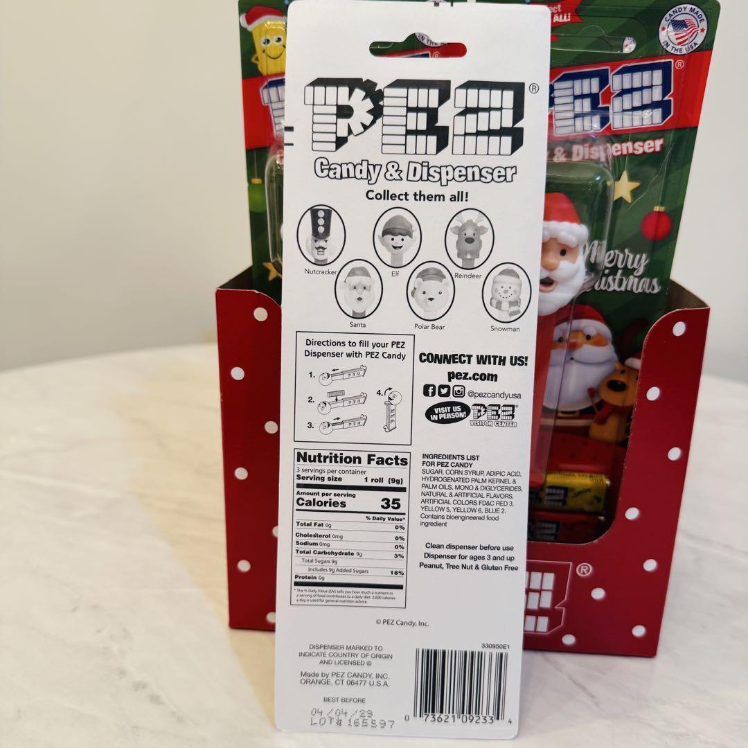 アメリカ限定 PEZ ホリデーシリーズ６種セット