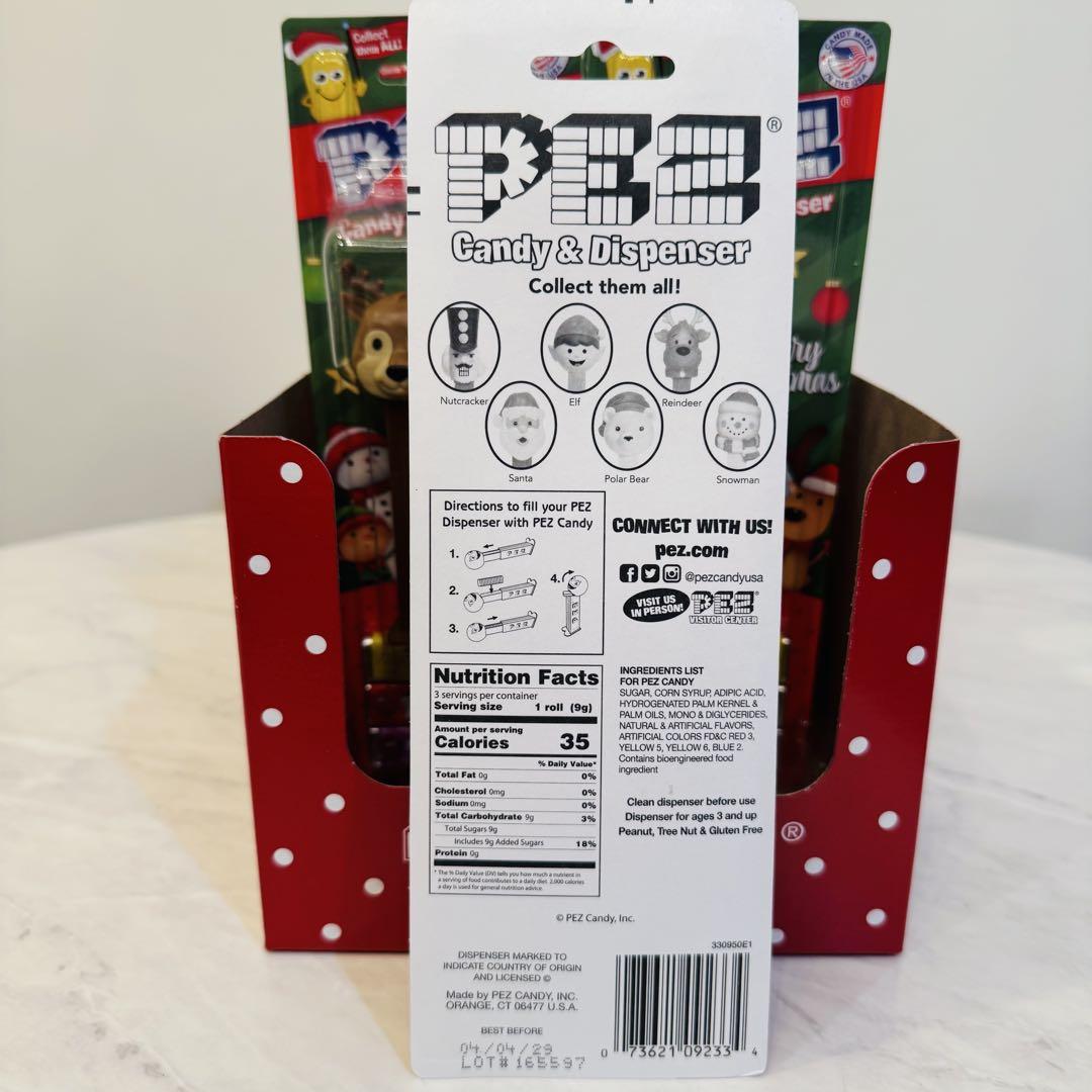 アメリカ限定 PEZ ホリデーシリーズ６種セット