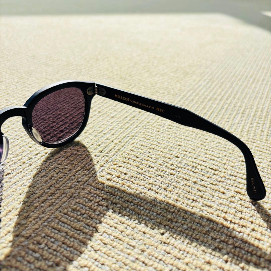 【美品】MOSCOT LEMTOSH 46 サングラス 【美品】MOSCOT LEMTOSH 46 サングラス
