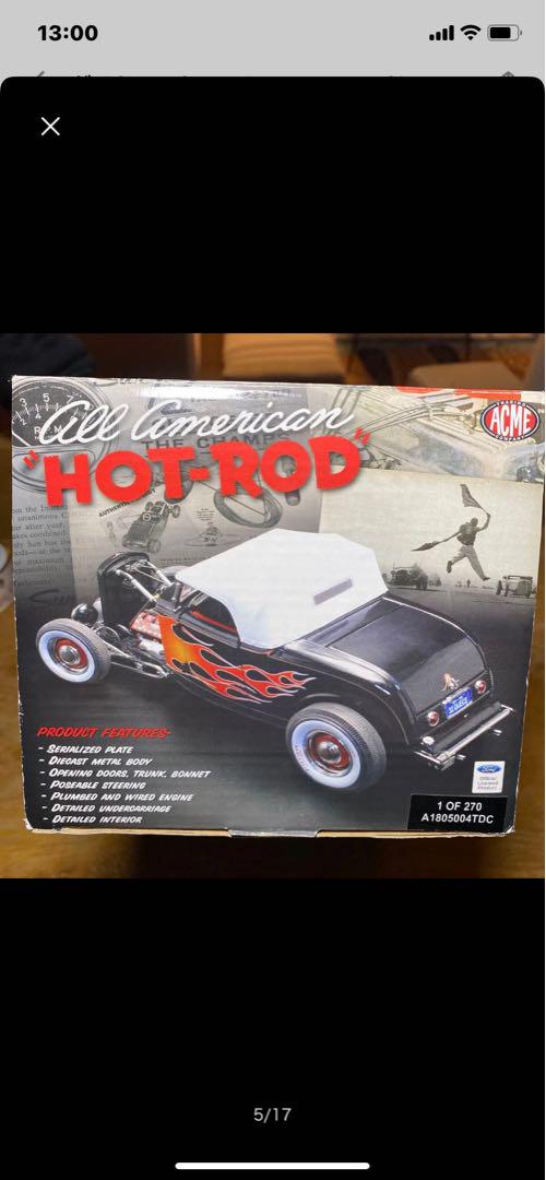 “HOT-ROD” ダイキャストACME フォード