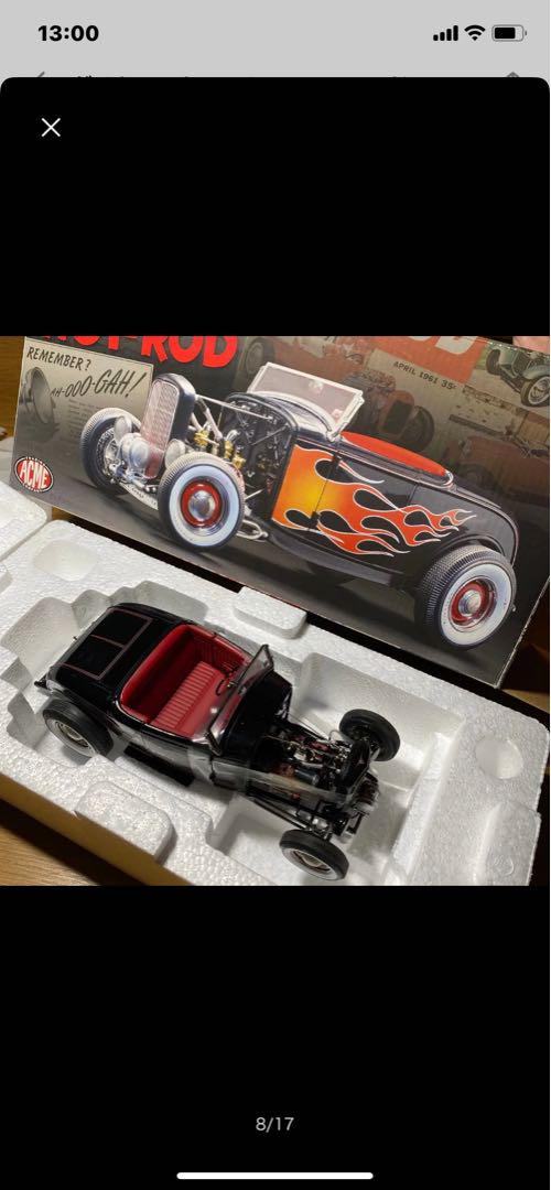 “HOT-ROD” ダイキャストACME フォード