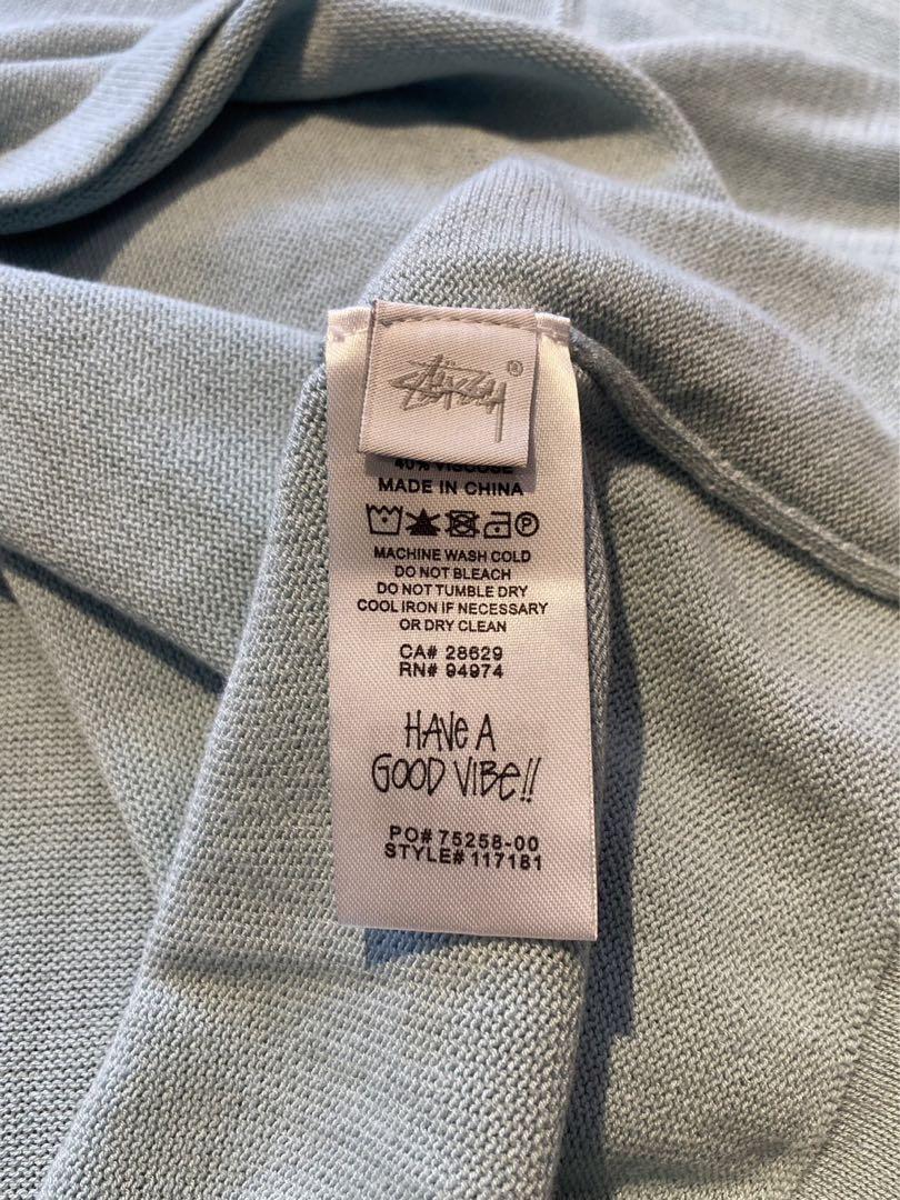 STUSSY LIGHTWEIGHT FOOTBALL CREW サマー ニット