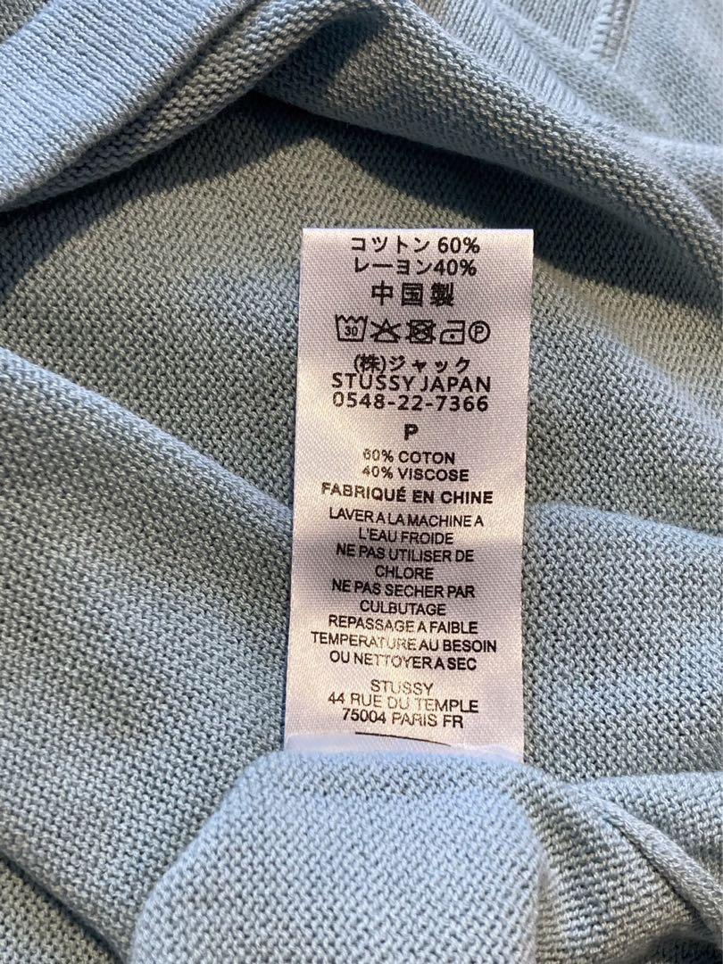 STUSSY LIGHTWEIGHT FOOTBALL CREW サマー ニット
