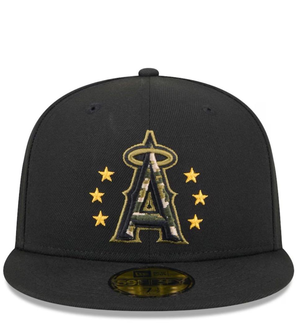 ニューエラ　エンゼルスキャップ　　５９ＦＩＦＴＹ　ブラックキャップ大谷翔平