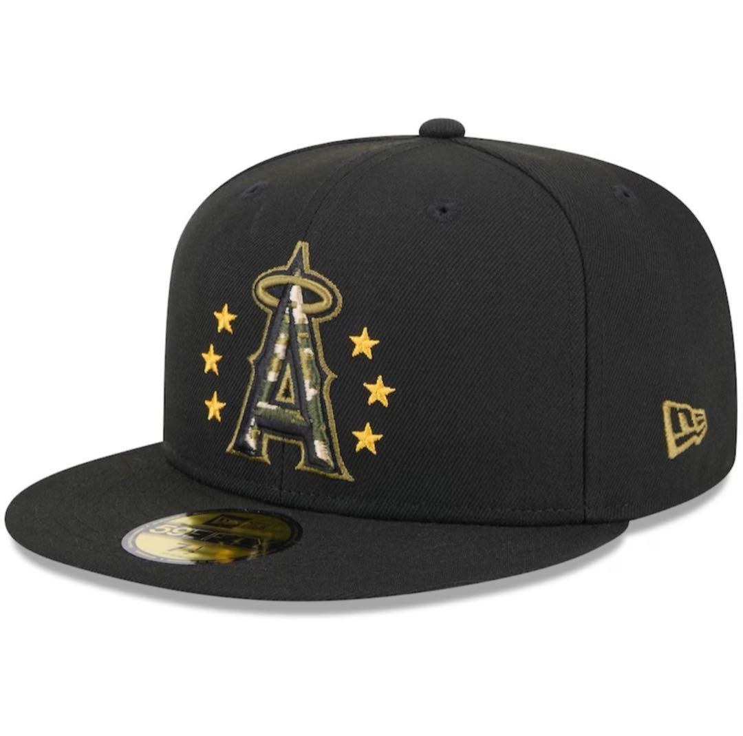 ニューエラ　エンゼルスキャップ　　５９ＦＩＦＴＹ　ブラックキャップ大谷翔平