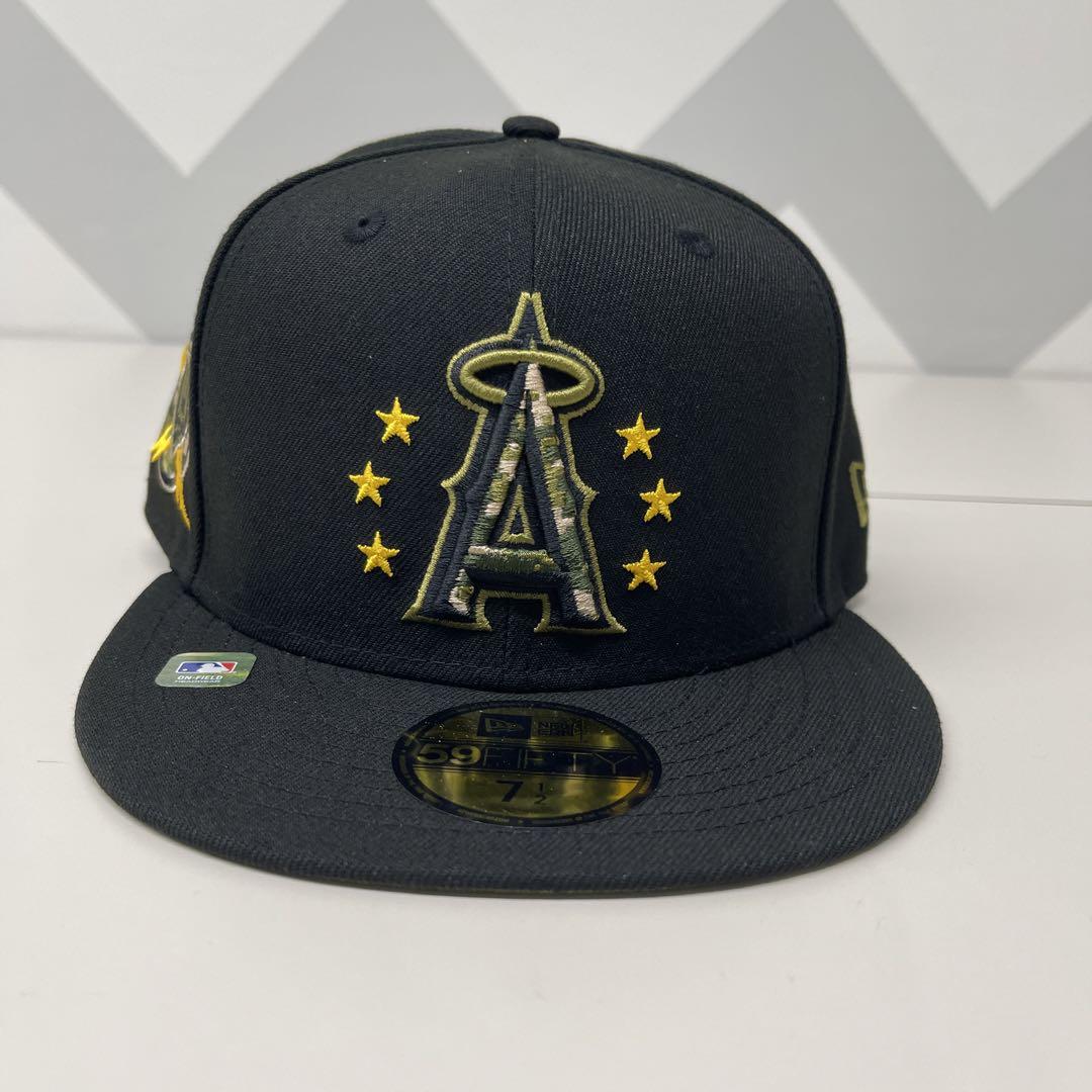 ニューエラ　エンゼルスキャップ　　５９ＦＩＦＴＹ　ブラックキャップ大谷翔平