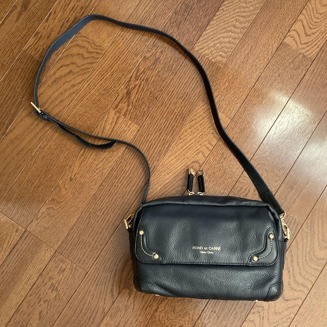 牛革ショルダーバック