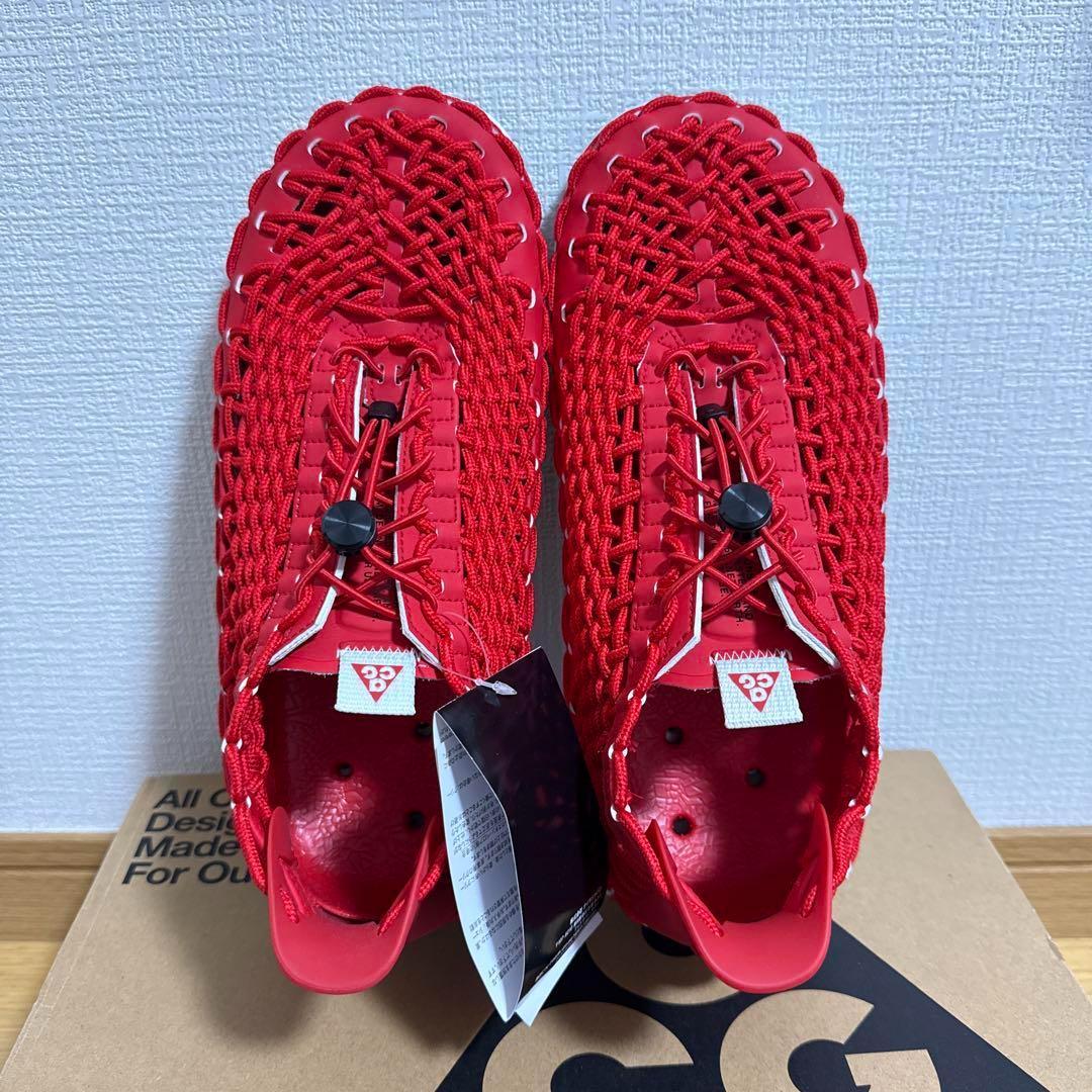 新品 未使用ナイキ ACGウォーターキャット+ MENS 27.0㎝ レッド