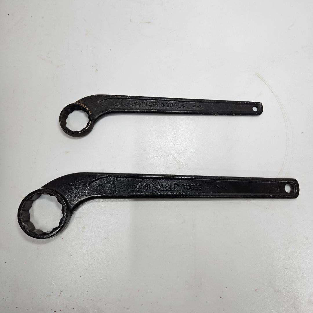 旭金属工業　片口メガネレンチ　46　32　各1本