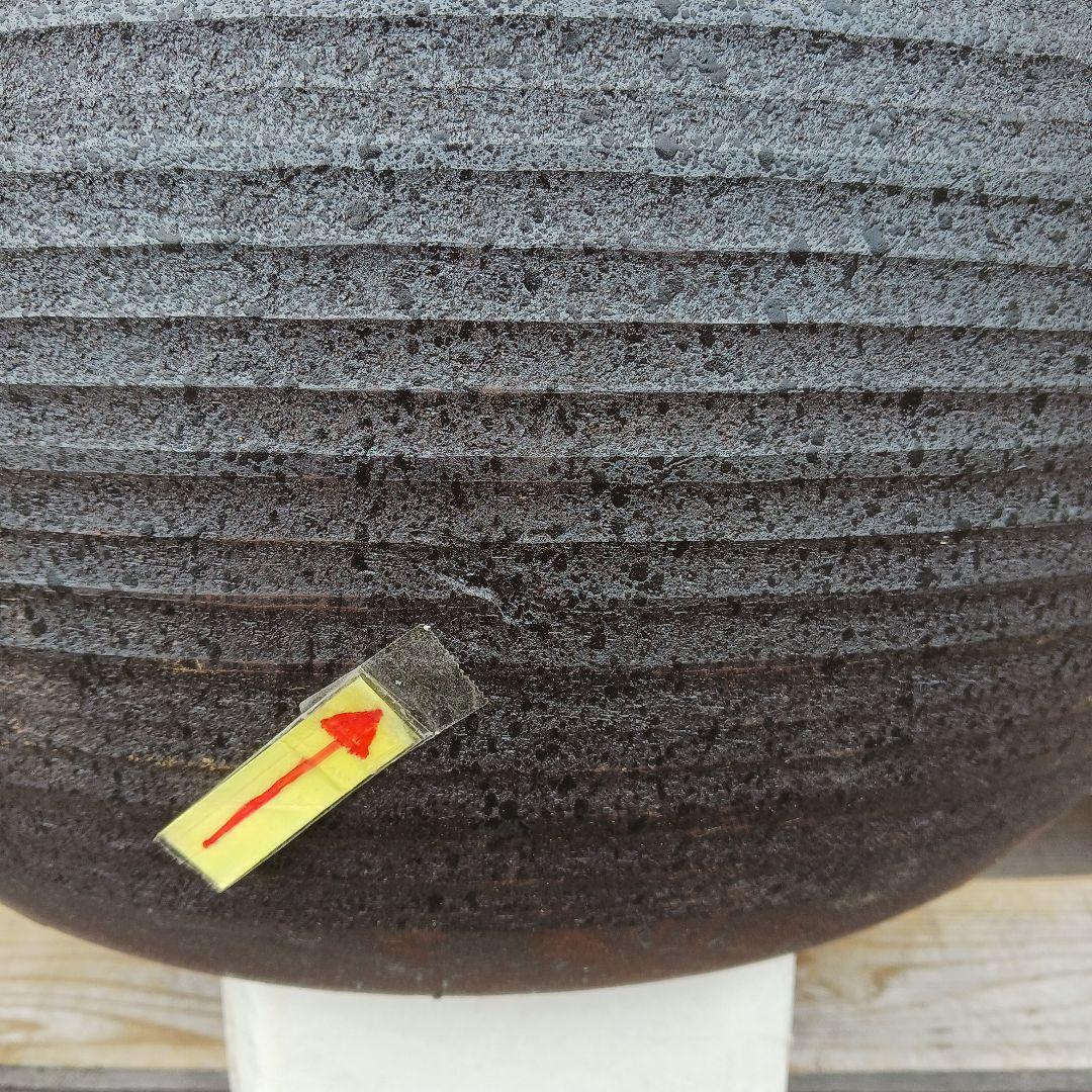 新品 ∅50 陶器睡蓮鉢 特大 メダカ鉢 難有 エメラルドグリーン