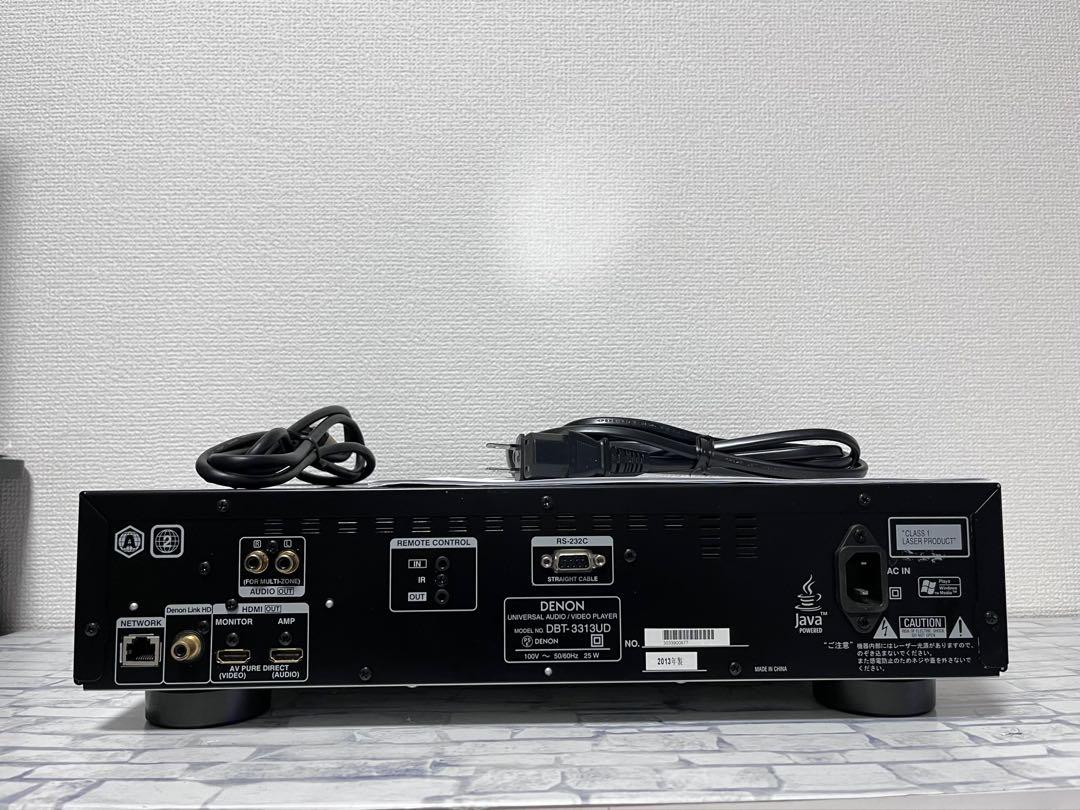 良品　DENON ユニバーサルオーディオ/ビデオプレイヤー　DBT-3313UD