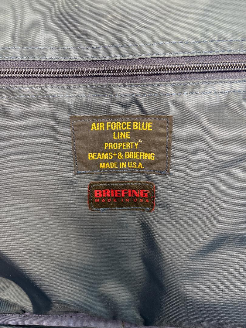 BRIEFING × BEAMS Plus 別注 3wayバック ネイビー