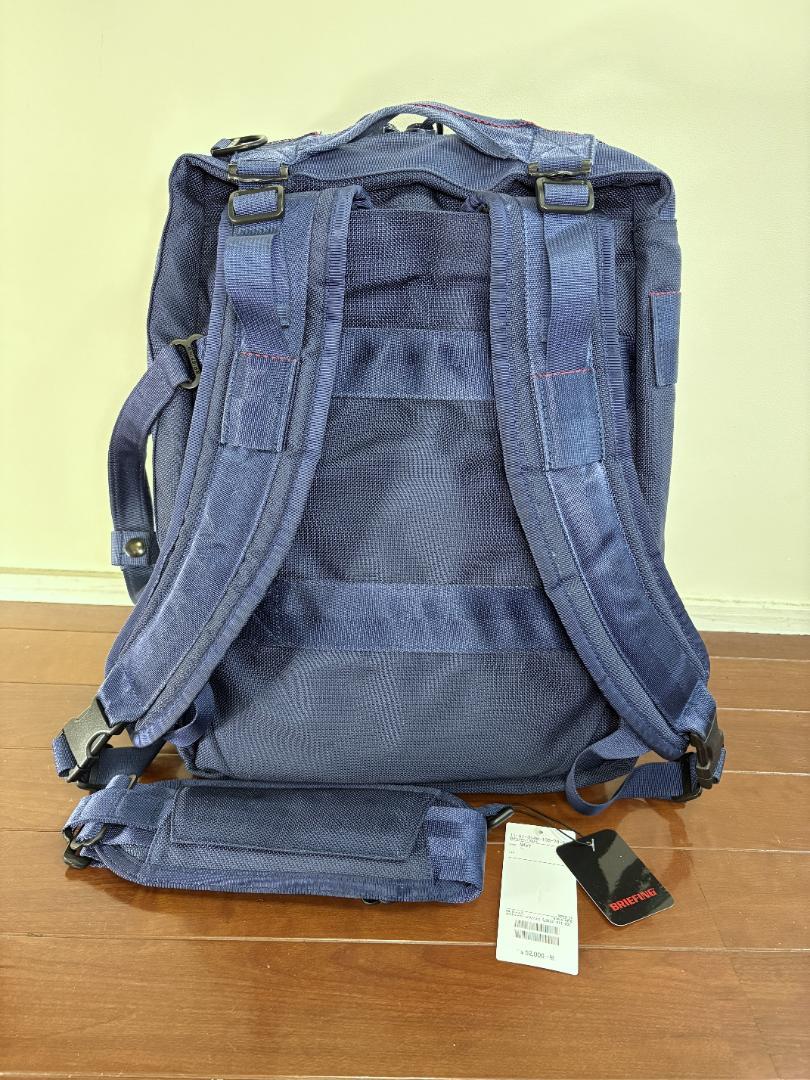 BRIEFING × BEAMS Plus 別注 3wayバック ネイビー