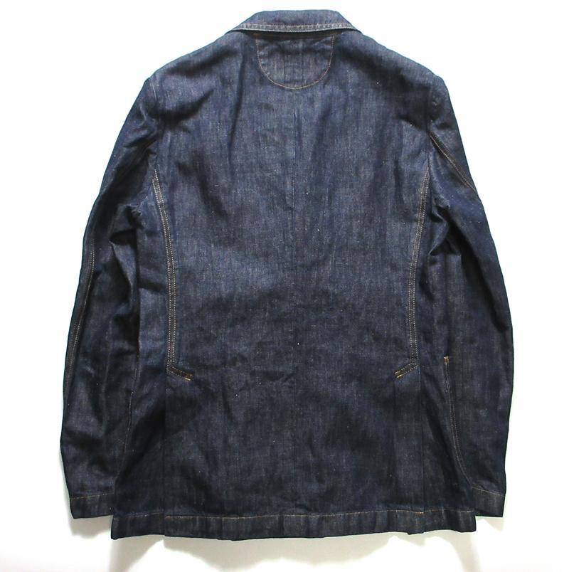 新品 LARDINI ラルディーニ コットン リネン デニム ダブル