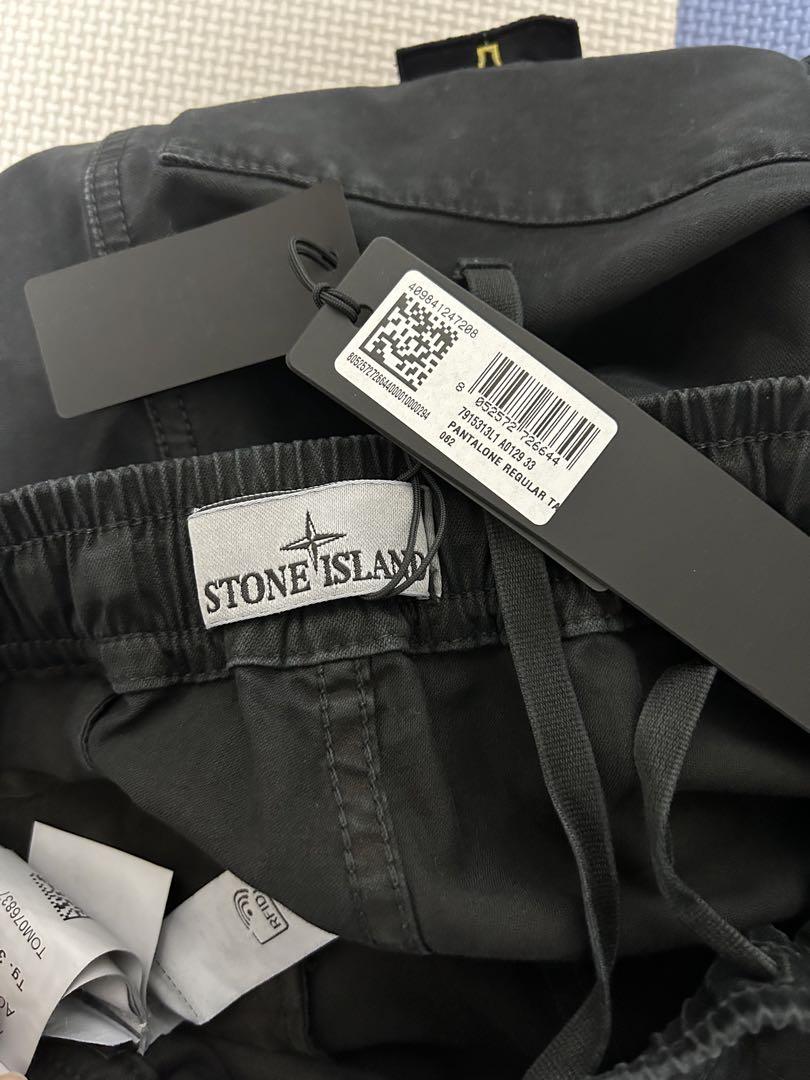 stone island カーゴパンツ 7915313L1 ガーメントダイ 33