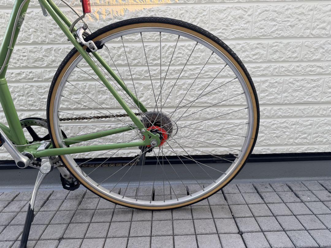 【引取限定】ブリヂストン　トラベゾーン TRAVZONE グリーン 700C