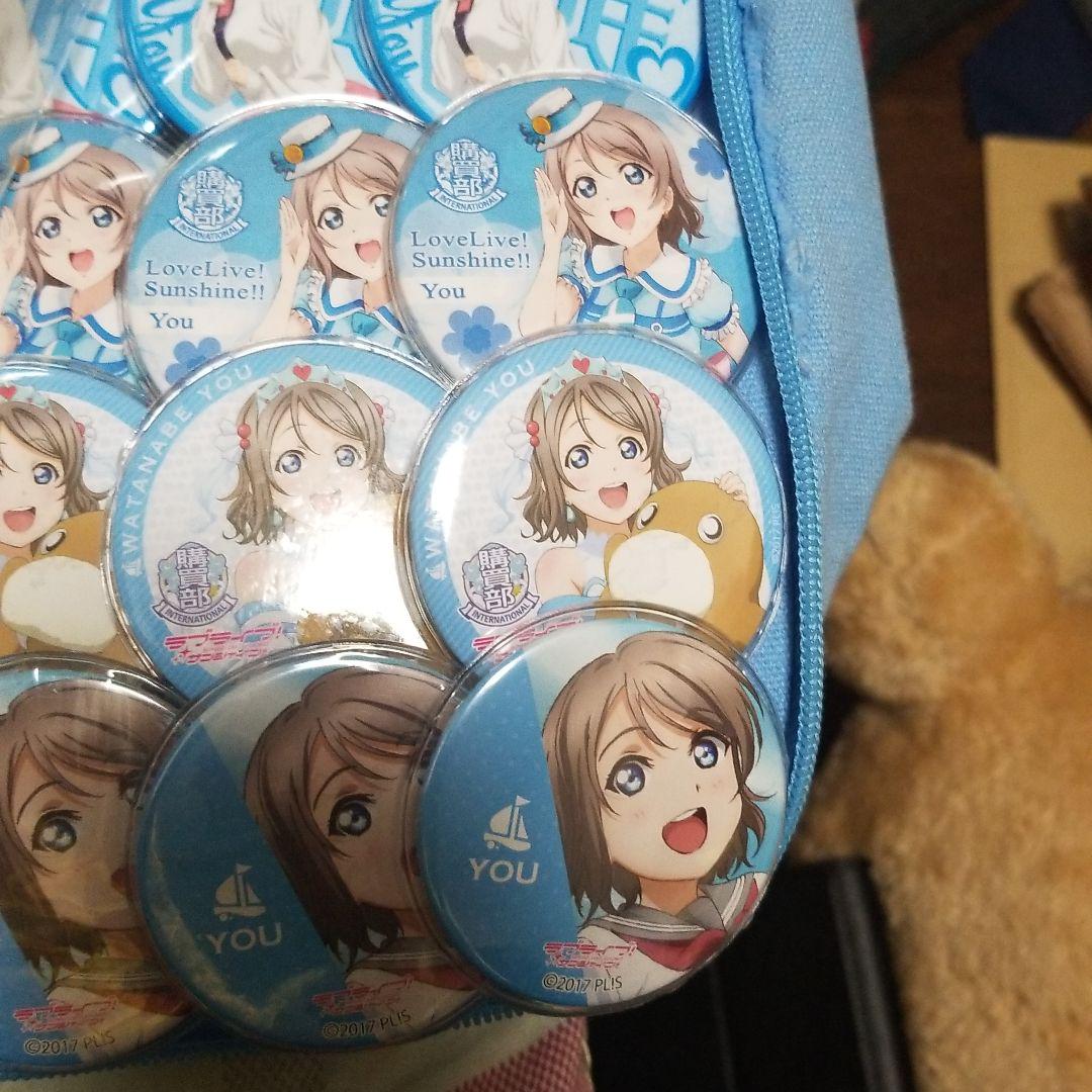 でおすすめアイテム。 渡辺曜 痛バッグ 缶バッジ キャラクターグッズ おまとめ購入割引 A4 ラブライブサンシャイン 渡辺曜 痛バ キャラクターグッズ