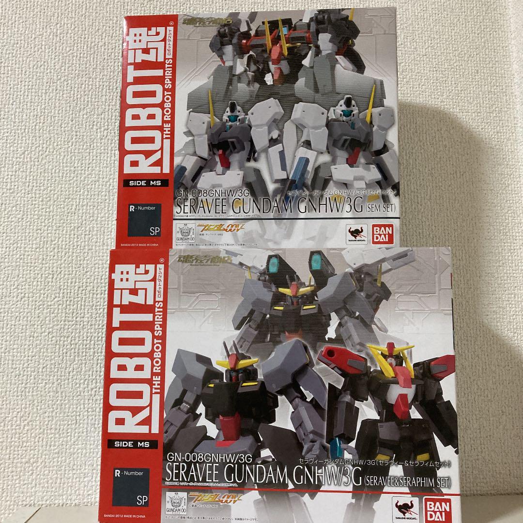【開封品】 ROBOT魂 セラヴィーガンダムGNHW/3G (セムセット) Amazon.co.jp: ROBOT魂 セラヴィーガンダムGNHW/3G（セムセット