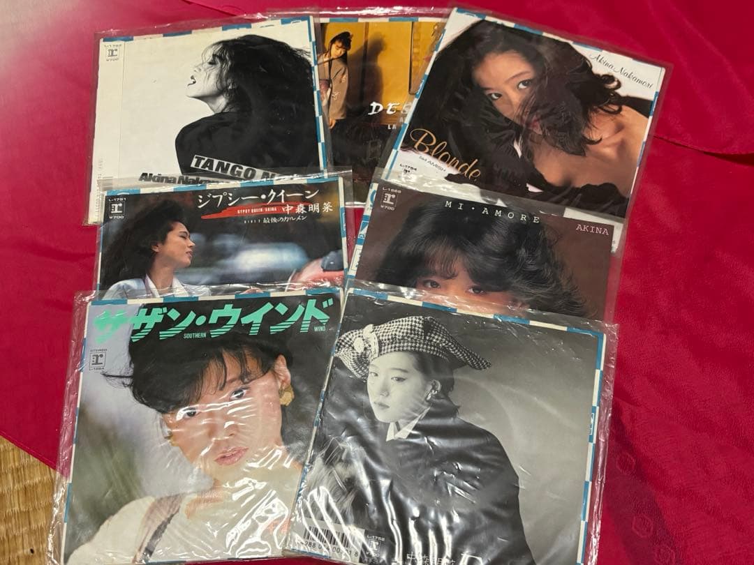 中森明菜 レコード 7枚セット - メルカリ