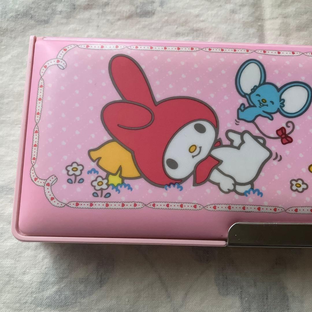 【昭和レトロ】1979年製サンリオメロチューン 筆箱 昭和レトロ】1979年製サンリオメロチューン 筆箱