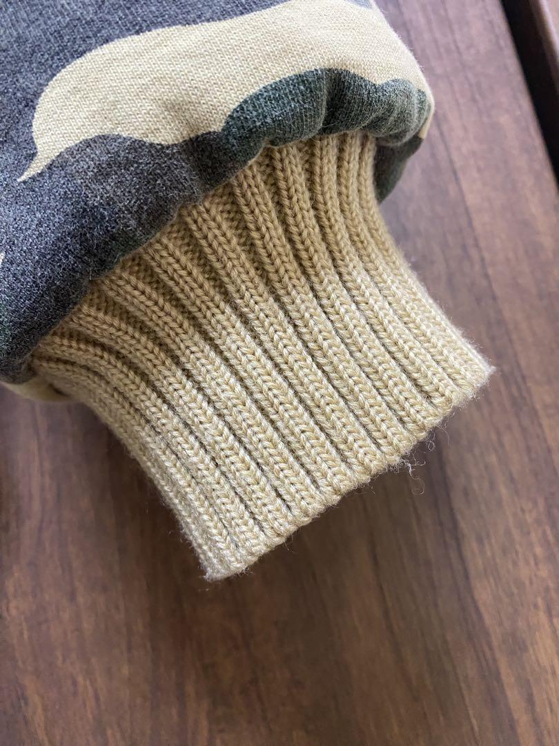 激レア　BAPE 1stカモ 迷彩柄 MA-1ジャケット