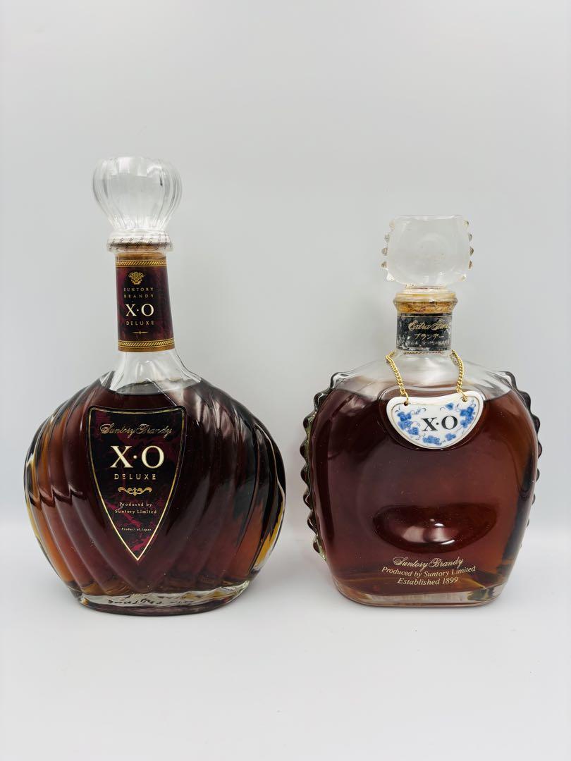 未開栓SUNTORY サントリーXOデラックス 2本セット 700ml 40%④