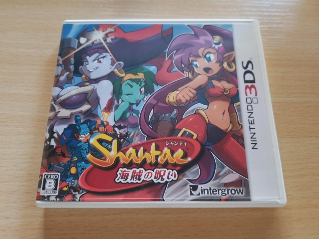 シャンティ 海賊の呪い 【中古・3DS日本版】 中古】3DS シャンティ 海賊の呪い＊ニンテンドー3DSソフト(箱付