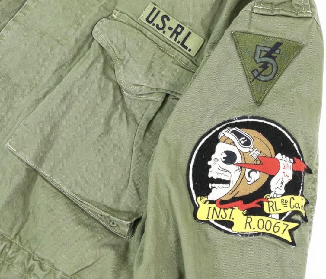 一番の贈り物 Ralph 新品未使用タグ付き Lauren ミリタリージャケット M-65 ジャケット・アウター
