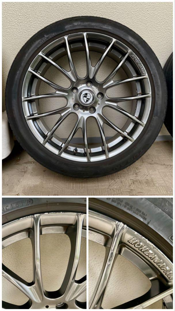 タイヤ・ホイール MONZA EURO MESH 19in 8J