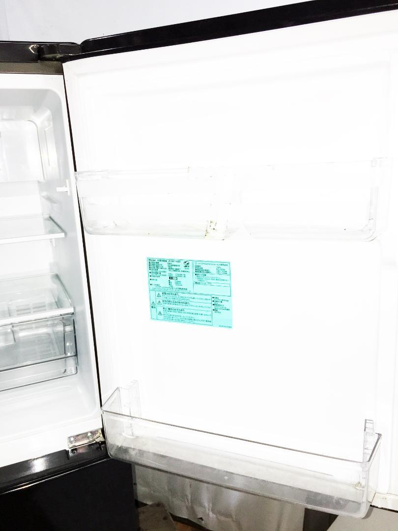 送料無料★Haier☆148L☆冷凍冷蔵庫【JR-NF148B-K】