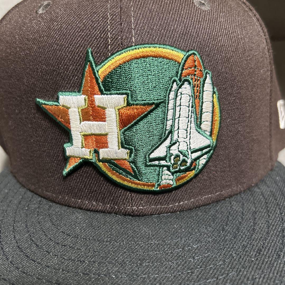 最終値下 NEWERA 59fifty 7 3/8 アストロズ - メルカリ