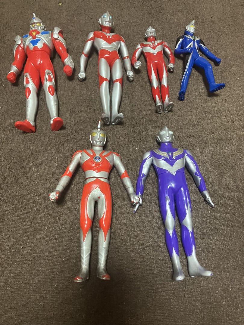 ウルトラマン・怪獣・仮面ライダーフィギュアセット ソフビ