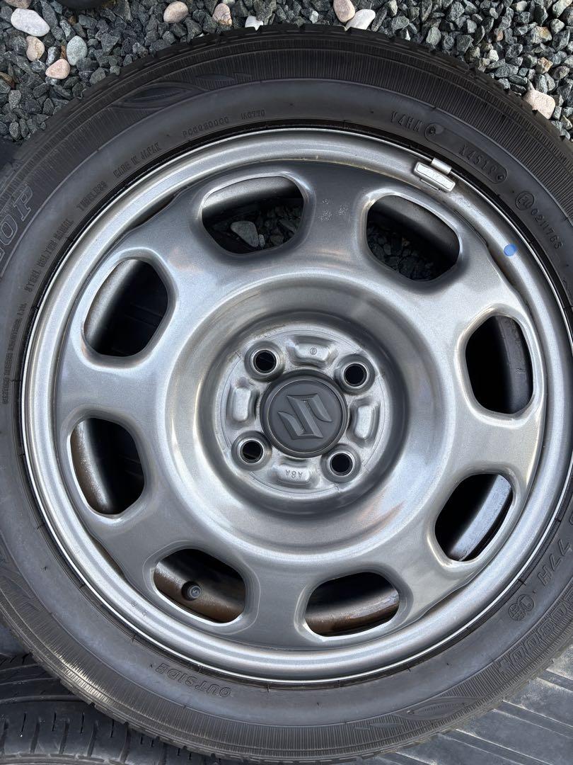 ☆スズキ ハスラー☆純正 15インチタイヤ付き165/60R15