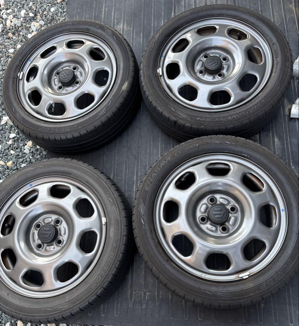 ☆スズキ ハスラー☆純正 15インチタイヤ付き165/60R15