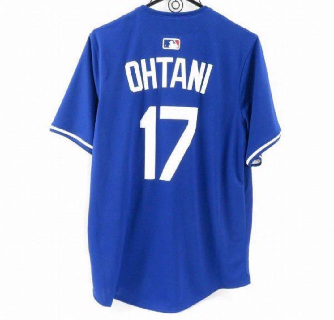 新品‼️NIKE ロサンゼルスドジャース 大谷翔平 リミテッドユニフォーム L 青