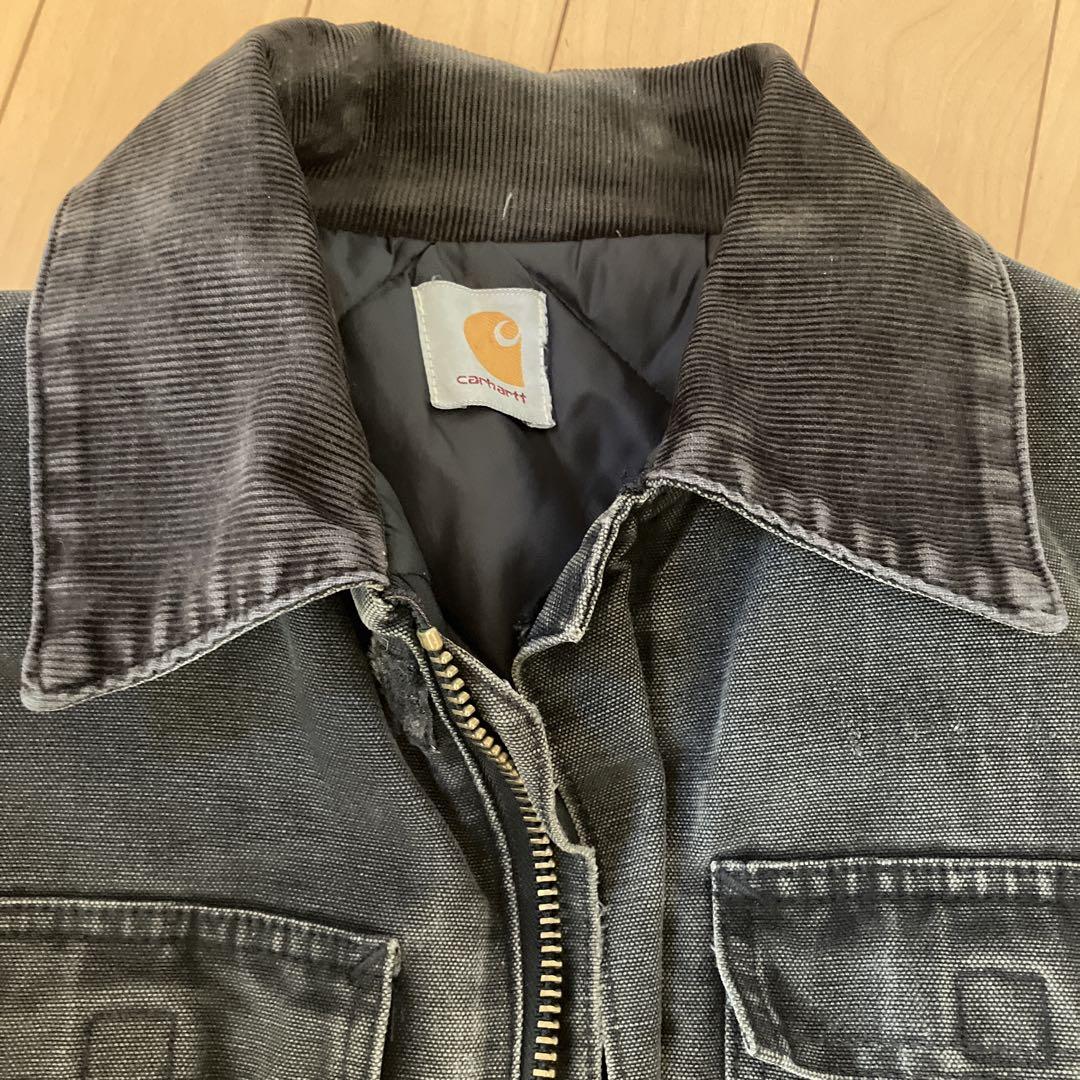 Carhartt デニムジャケット グレー - メルカリ