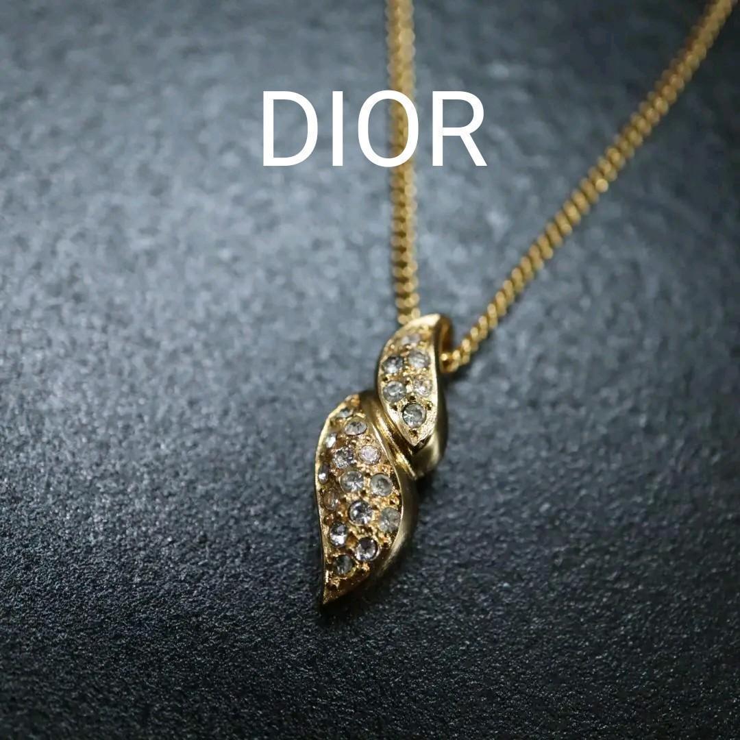 【お取り寄せ】 【匿名配送】DIOR ディオール ネックレス ゴールド ヴィンテージ ツイスト - ネックレス