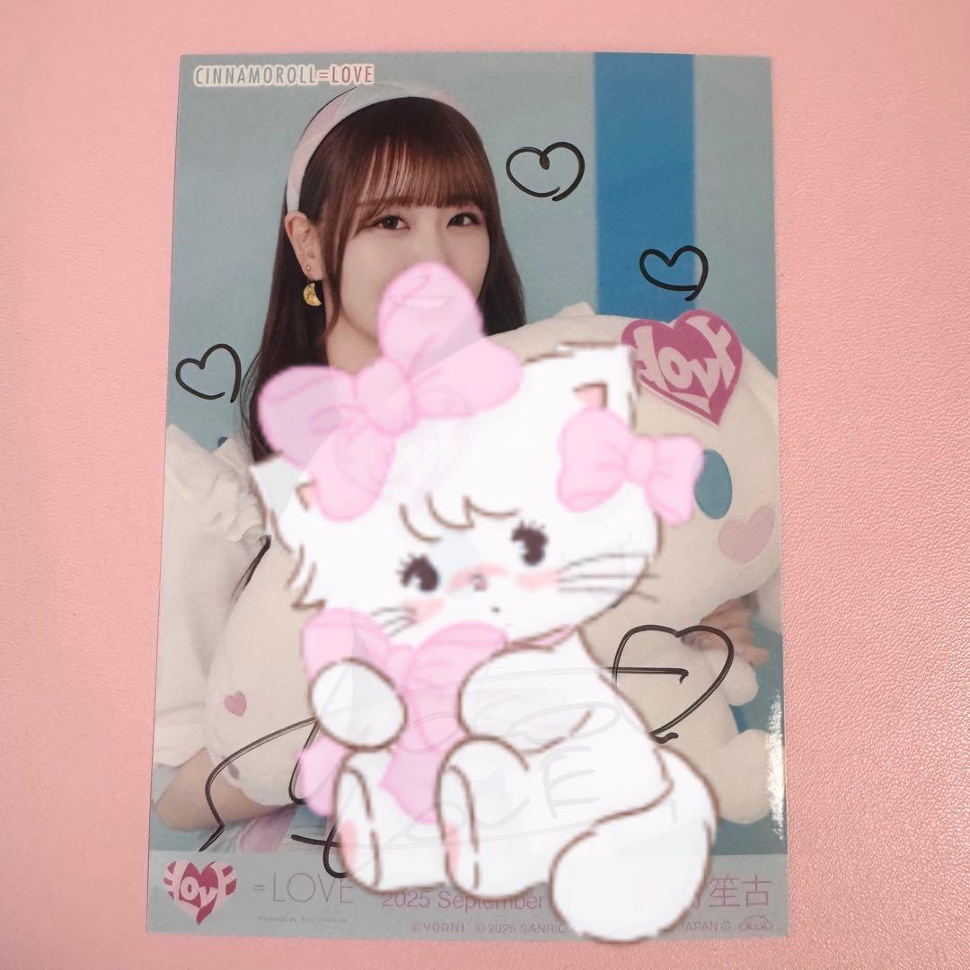 イコラブ 生写真 シナモロールコラボ2025 シナモン 瀧脇笙古
