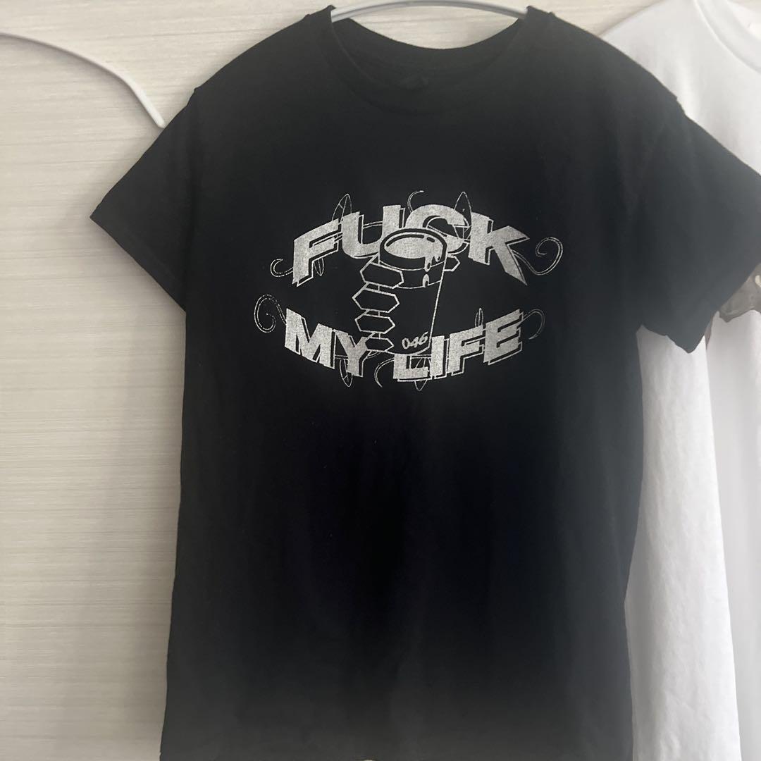 FUCK MY LIFE Tシャツ FLEX WIT ME - メルカリ