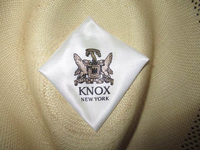 KNOX　ノックス　パナマハット　５５センチ　未使用品