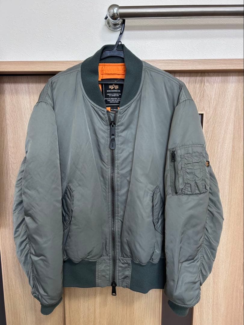 ALPHA INDUSTRIES MA-1 フライトジャケット X-LARGE