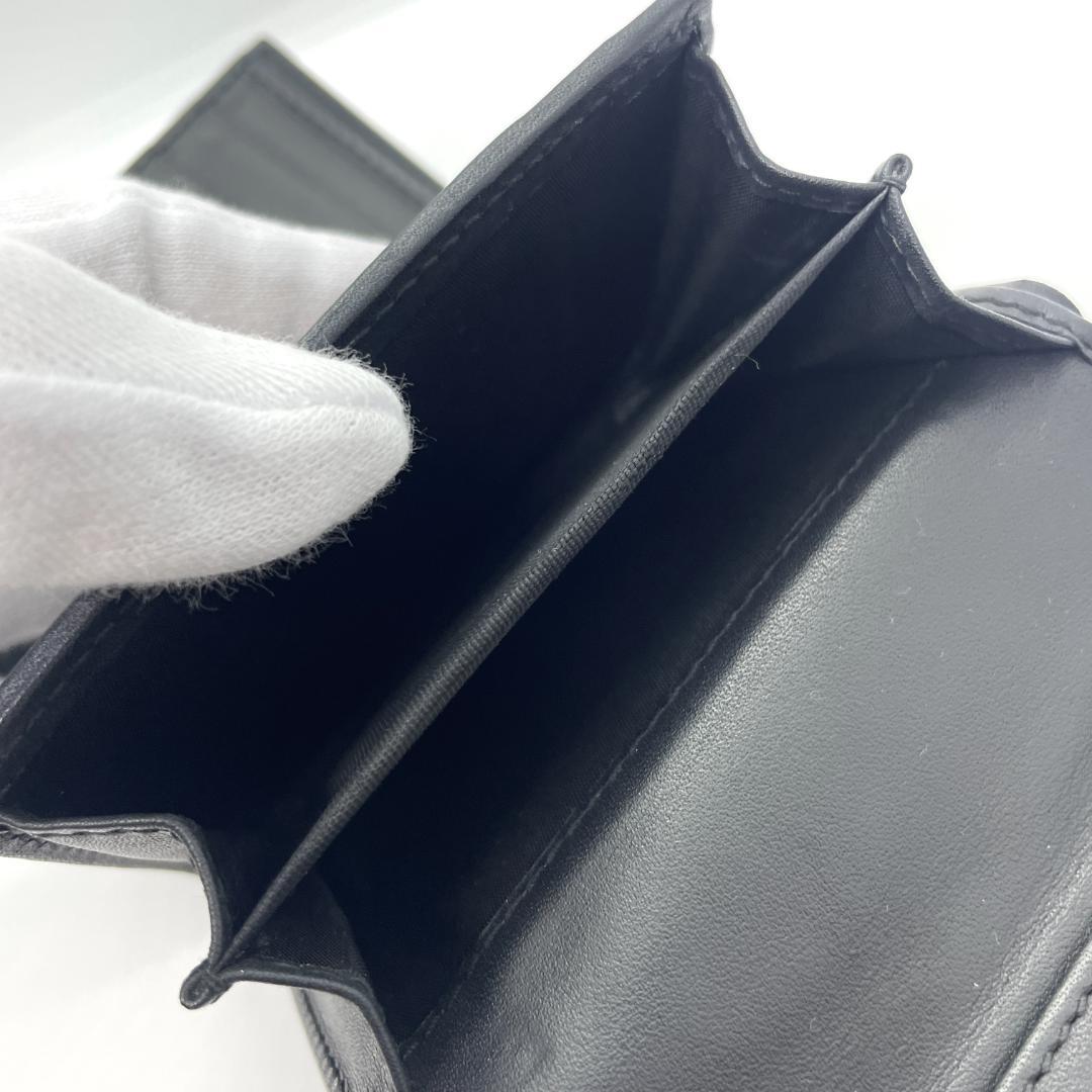 521 極美品 グッチ 476081 シェリーライン 三つ折り財布 ウォレット