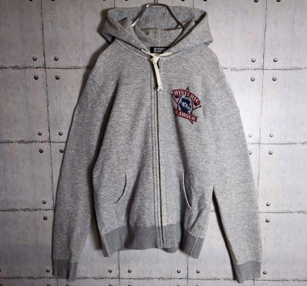 HYSTERIC GLAMOUR WIND AND SEA パーカー グレー