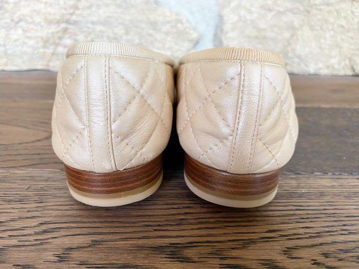 CHANEL  バレエシューズ　36 1/2  キルティング　フラット