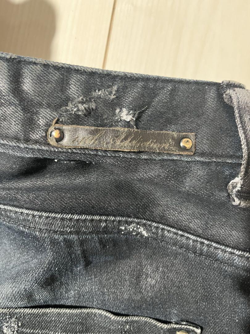 l.g.b. レザーパッチ デニム コーティング 十字架 v系 archive Graphpaper(グラフペーパー) / Selvage Denim Jacket/セルビッチ