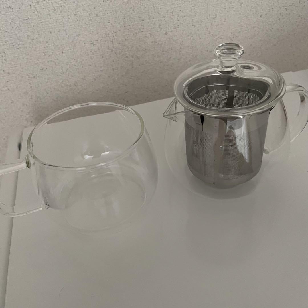 ティーポット ティーカップ 氷スコップセット