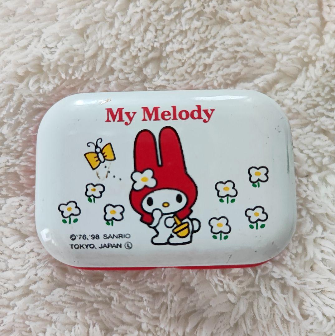 レトロサンリオ マイメロディ 缶ケース 1998年製 昭和 レア