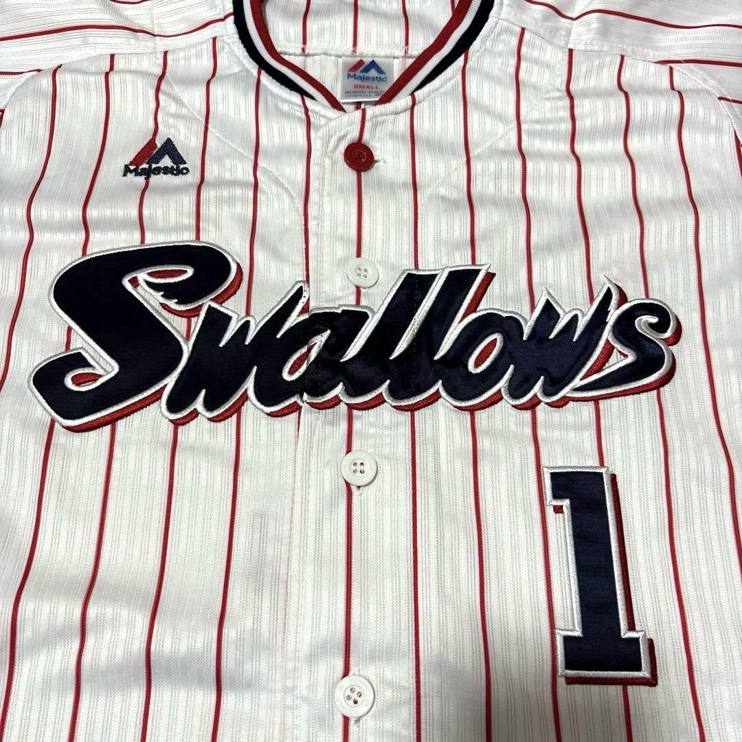 ヤクルトスワローズユニフォーム 山田哲人　Sサイズ 山田哲人 東京ヤクルトスワローズ 公式レプリカユニフォーム Sサイズ