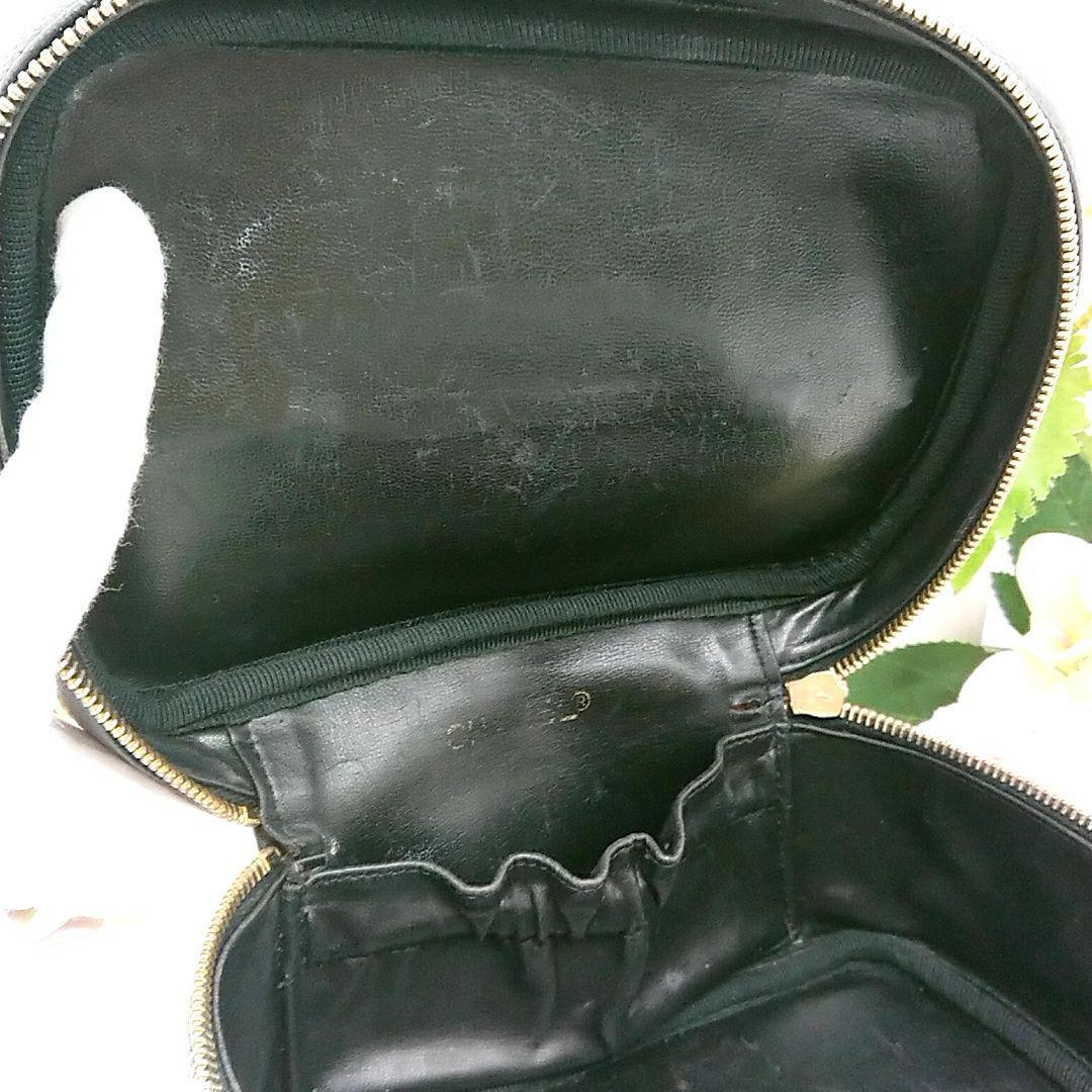 新作新作登場 美品 ❣️ CHANEL シャネル バニティ バッグ キャビアスキン ブラック YwGM7-m80834644852 定番格安